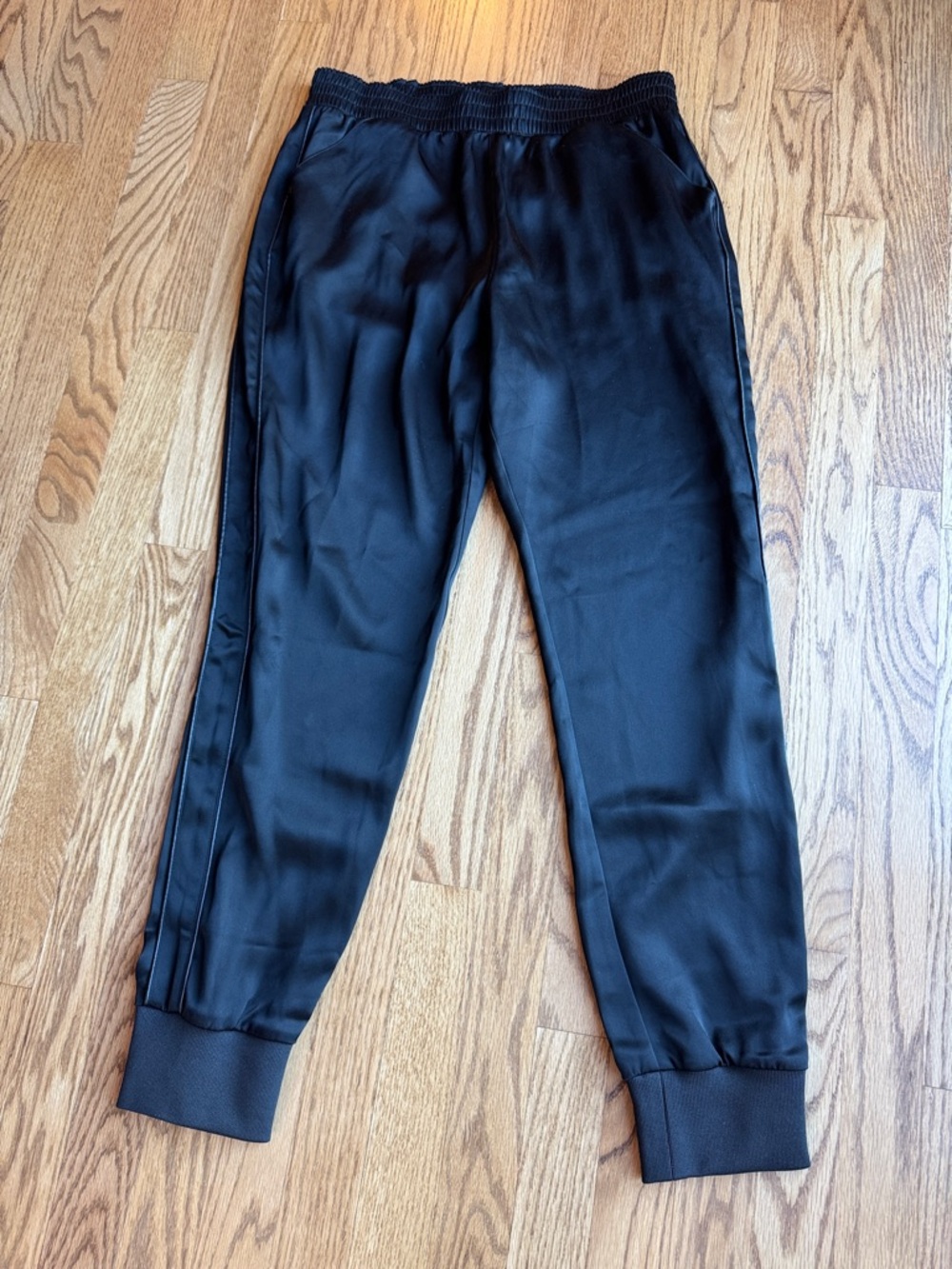 David Lerner Black Jogger Sweatpants